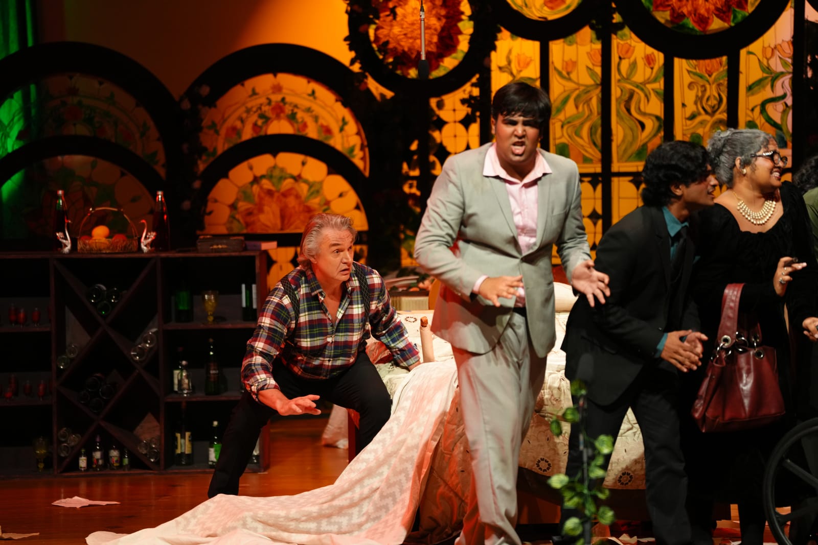 A scene from Gianni Schicchi at CHRIST University, September 2026