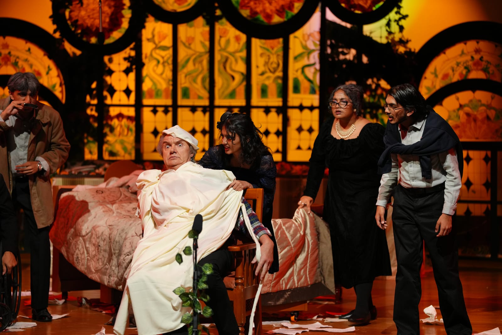 A scene from Gianni Schicchi at CHRIST University, September 2026