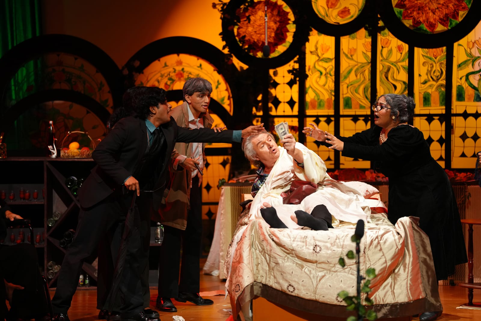 A scene from Gianni Schicchi at CHRIST University, September 2026