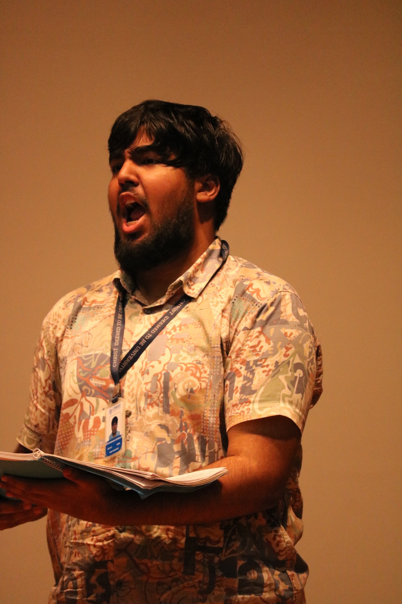 Natalla Marozava, soprano and vocal coach of Gianni Schicchi at CHRIST University.