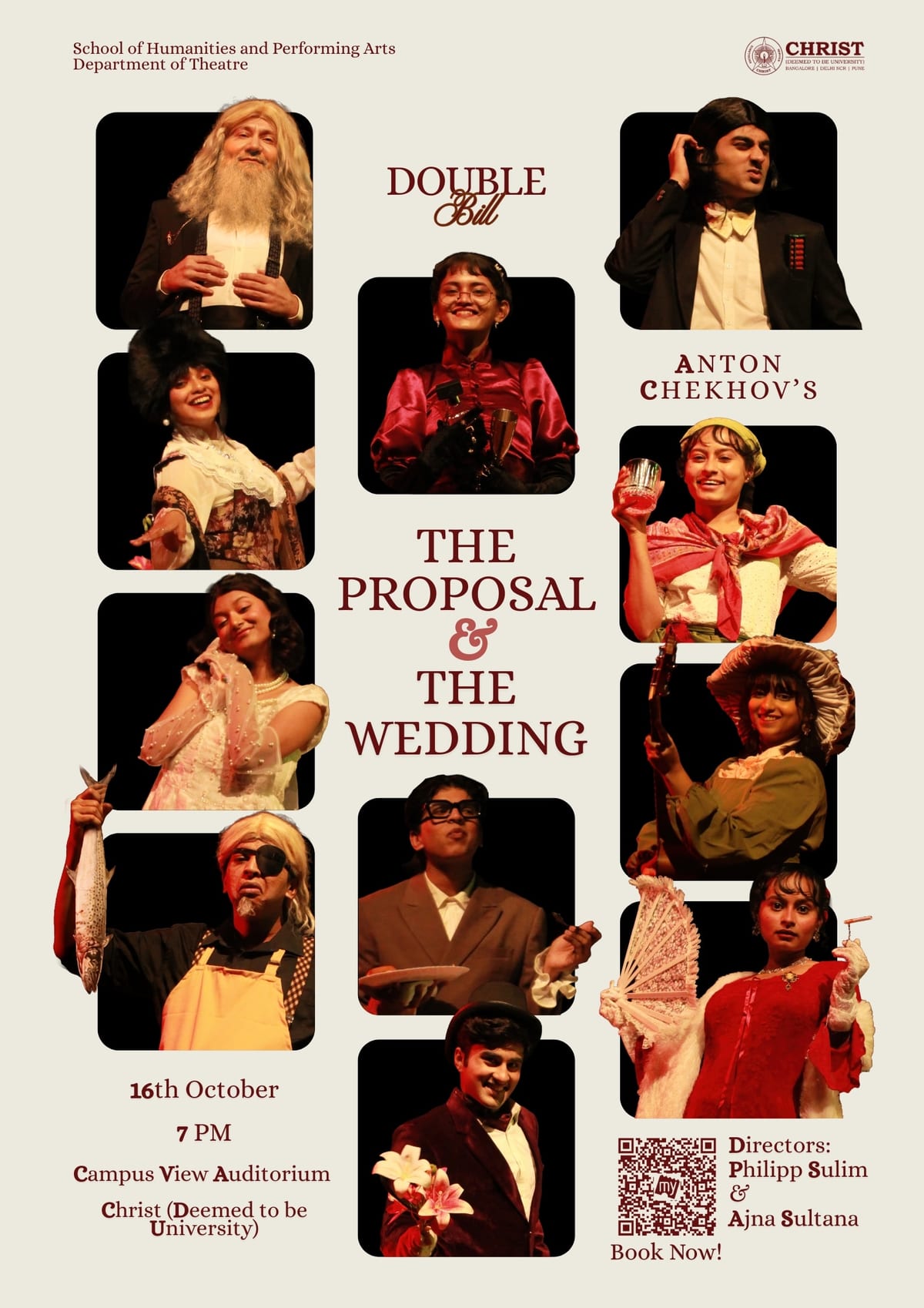 Double Bill: Anton Chekhov’s The Proposal and The Wedding